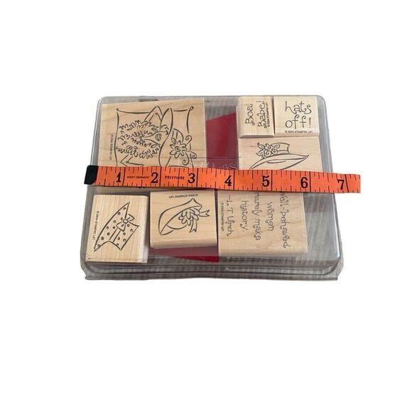 Stampin Up Craft Stamps Box Of 7 Crafts Art - Picture 7 of 9